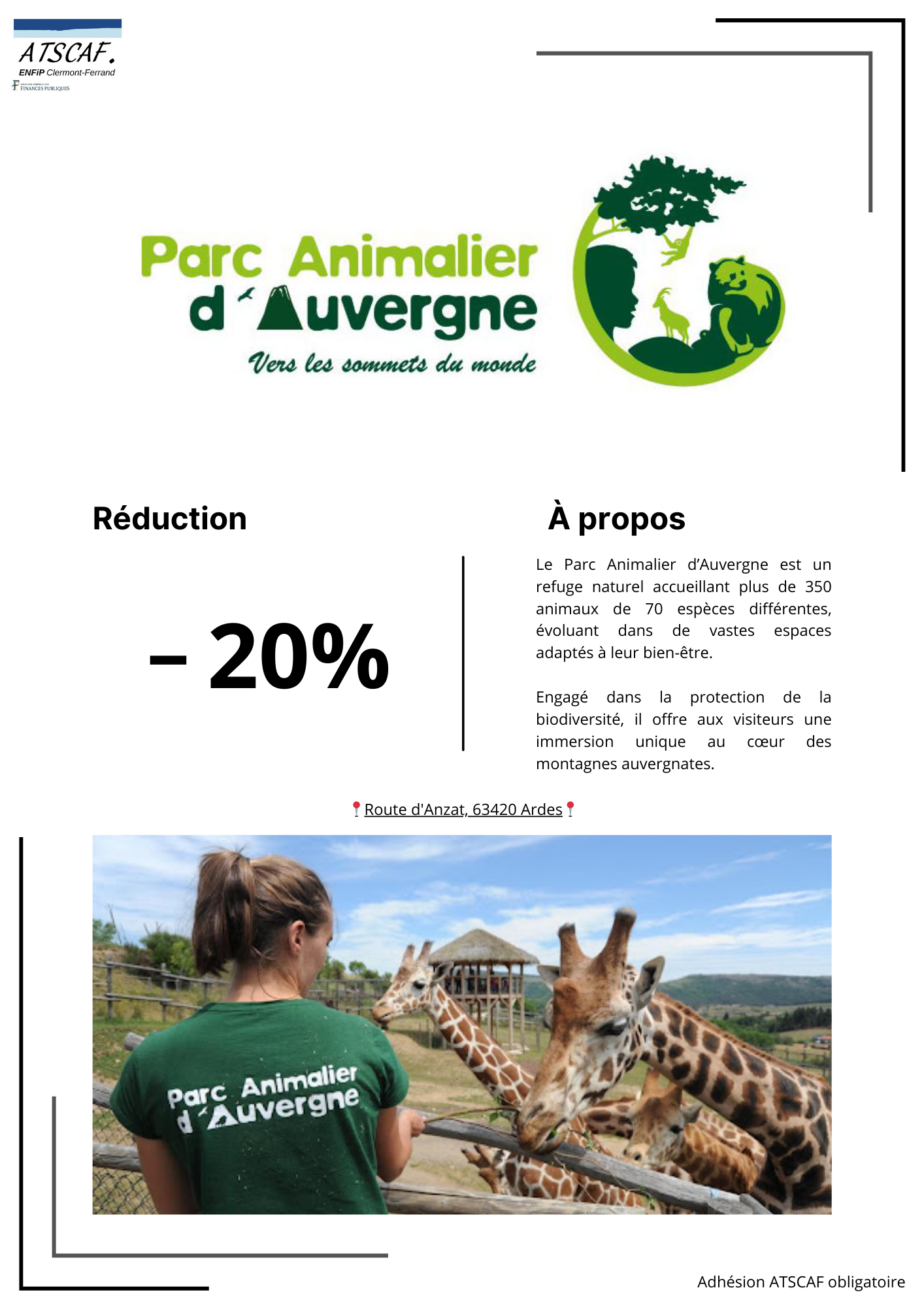 Parc animalier d'Auvergne : dans le Puy-de-Dôme, -20 % sur les entrées