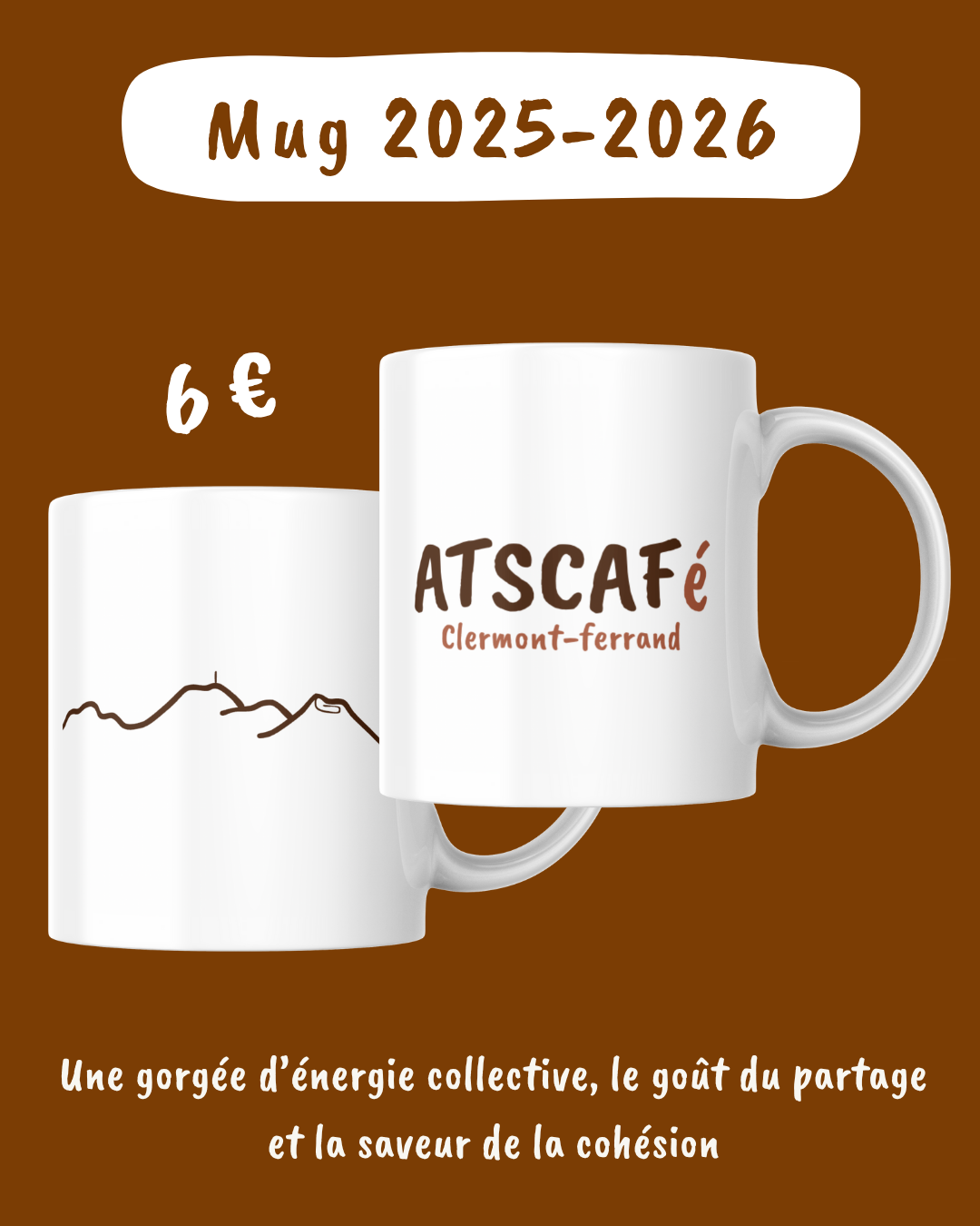 Mug ASTCAFé millésime 2026 - 6€