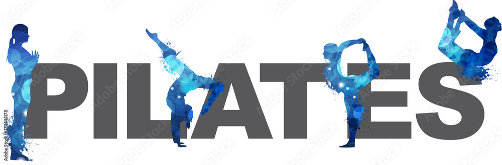 Illustration Pilates