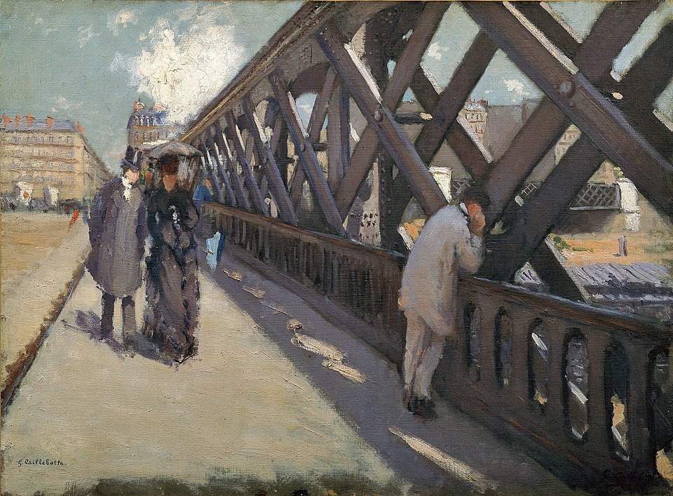 Caillebotte Le Pont de l'Europe
